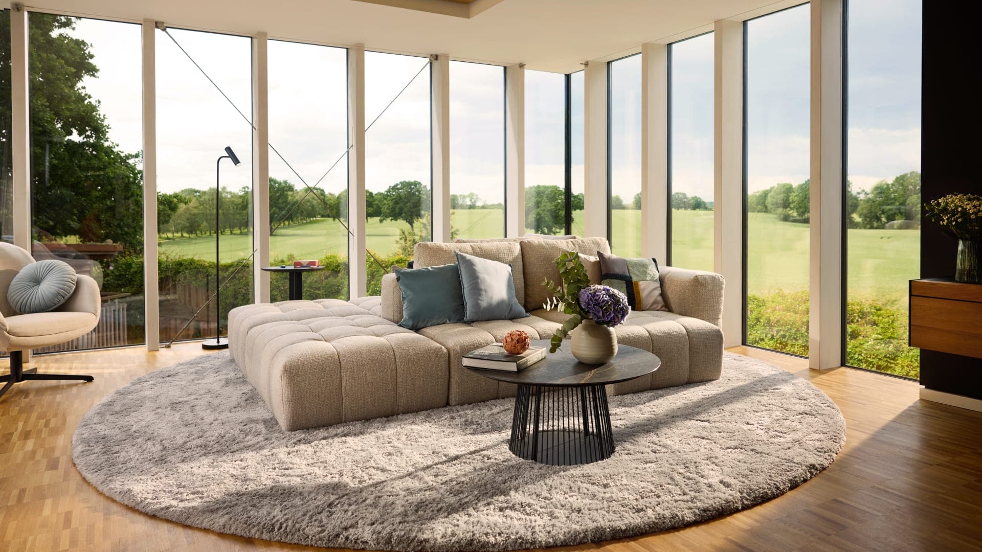 Bild von Wohnzimmer Sofa